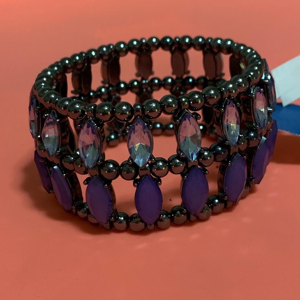 Vera Wang beaded bracelet- new with tags